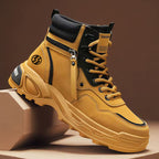 Damen hochgeschnittene Winterstiefel mit strapazierfähigem Obermaterial und rutschfester Sohle