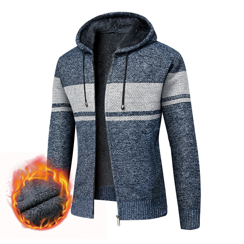 Damen bequemer und kuscheliger Fleece-Hoodie mit Reißverschluss