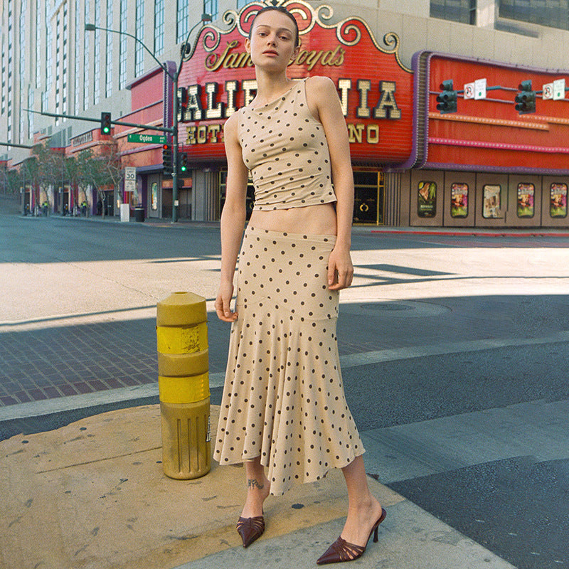 Damen Maxikleid mit lässiger Raffung und elegantem Volantübergang R&B