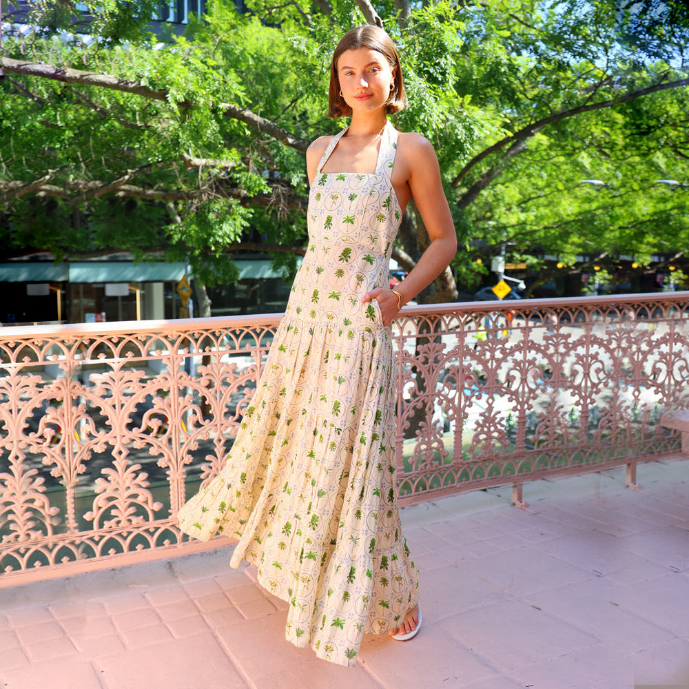 Damen Maxikleid R&B