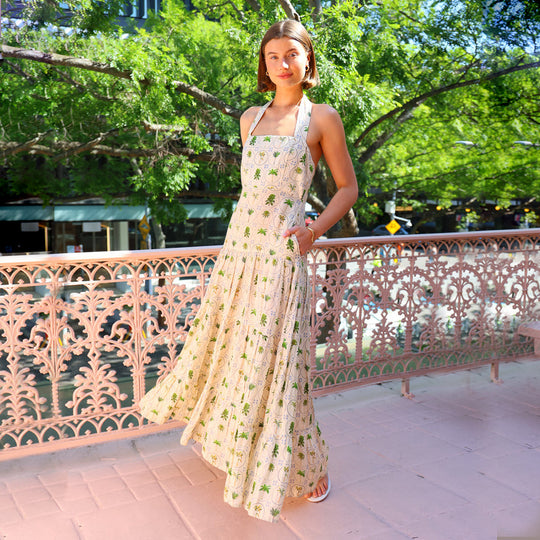 Damen Maxikleid R&B