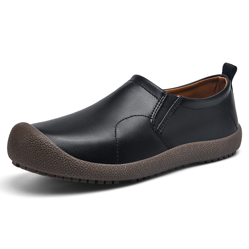 Herren Bequeme Slip-On Schuhe mit rutschfester Sohle und elastischem Einstieg R&B