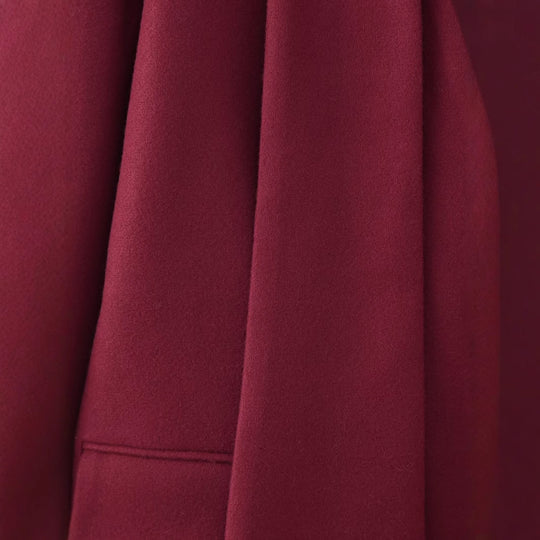 Damen elegante Blazerjacke mit schickem Schal R&B