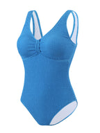 Damen Badeanzug mit strukturiertem Stoff R&B