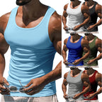 Herren Atmungsaktives Sport-Tanktop mit körperbetontem Schnitt R&B