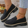 Damen Bequeme Loafers mit modischer Profilsohle R&B