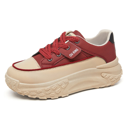 Damen Sportliche Sneakers mit rutschfester Sohle und gepolstertem Innenfutter R&B