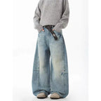 Damen Weit geschnittene Jeans im Urban-Style