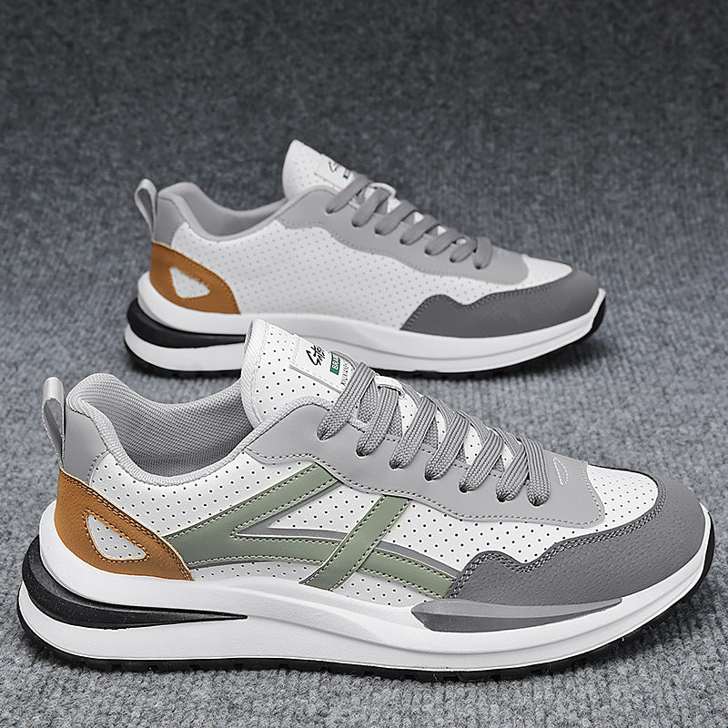 Damen Sportliche Sneakers mit atmungsaktiver Mesh-Oberfläche und gepolsterter Sohle R&B