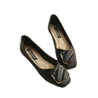 Damen Ballerinas mit elegantem Schnallenakzent
