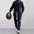 Herren Strickjacke und Hose Set R&B
