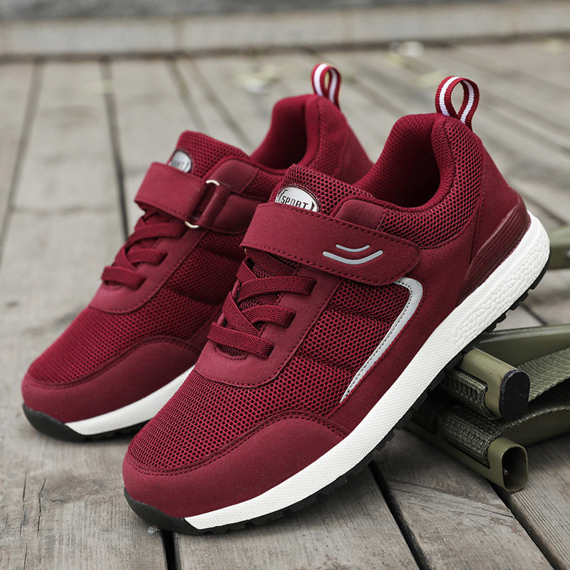 Damen Sportliche Sneaker mit praktischem Klettverschluss und atmungsaktivem Obermaterial R&B