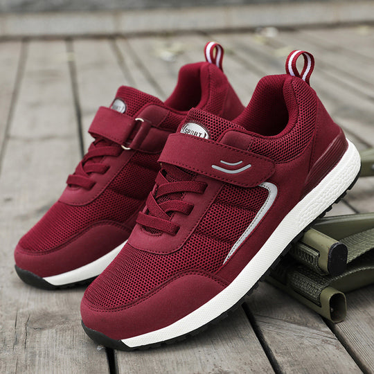 Damen Sportliche Sneaker mit praktischem Klettverschluss und atmungsaktivem Obermaterial R&B
