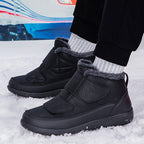 Damen Warme Winterboots mit verstellbaren Klettverschlüssen