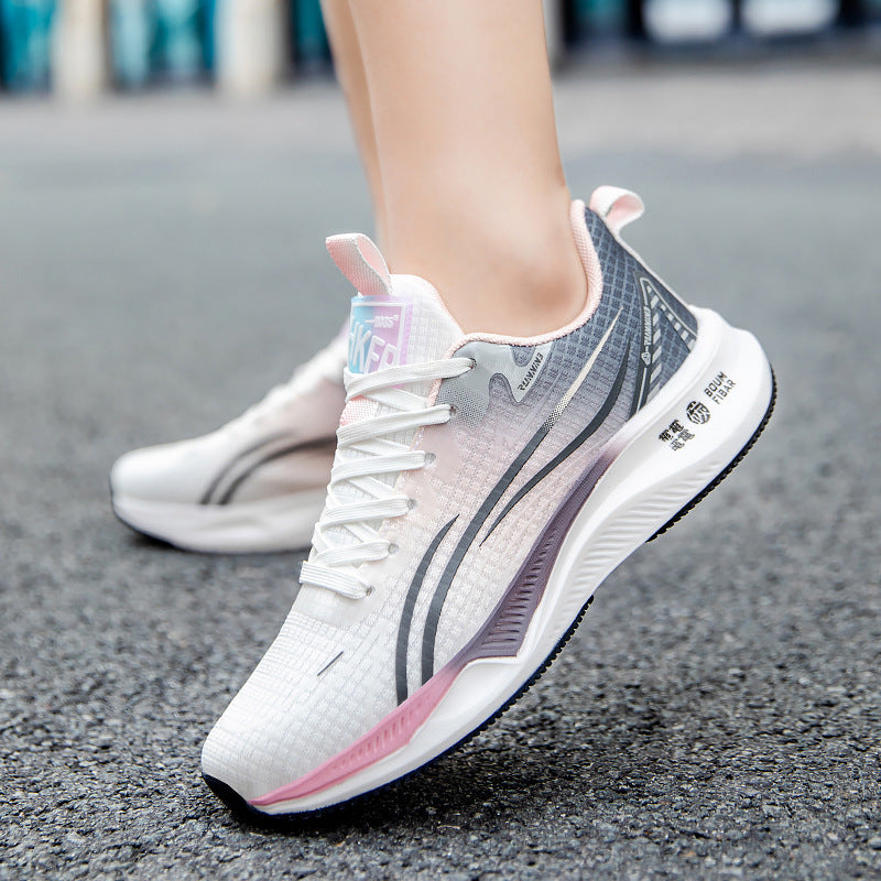 Damen Komfortable und leichtgewichtige Laufschuhe mit atmungsaktiven Netz-Einsätzen R&B