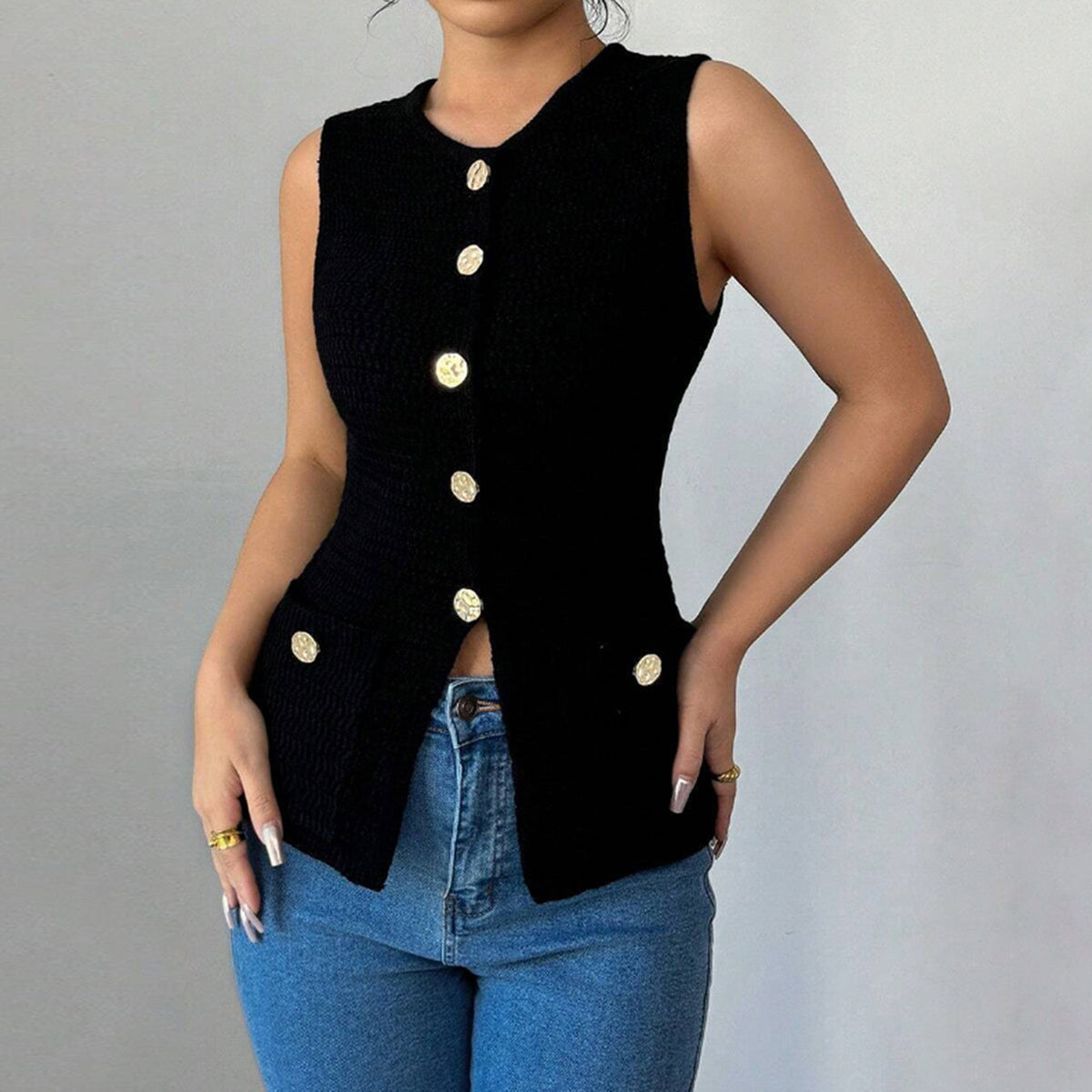Damen Modischer Weste
