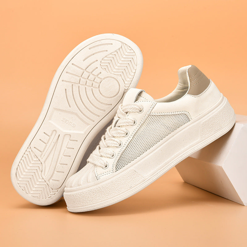 Damen Modische Sneakers mit atmungsaktivem Mesh-Obermaterial