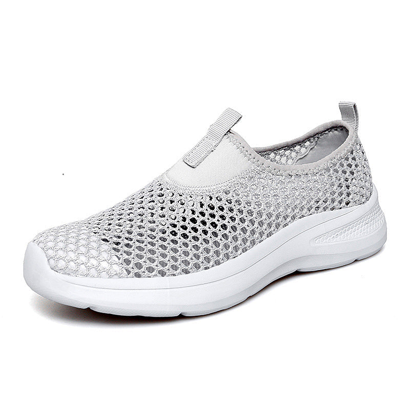 Damen Atmungsaktive Slip-On Sneakers mit elastischem Einschlupfdesign R&B