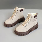 Damen Trendige High-Top Sneakers mit rutschfester Sohle und komfortabeler Dämpfung R&B