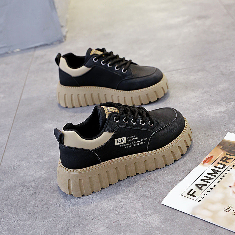 Damen modische Plattform Sneakers mit dynamischem Design und dämpfender Sohle R&B