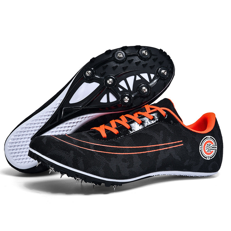 Damen Hochgeschwindigkeits-Leichtathletikschuhe mit optimiertem Spike-Design R&B