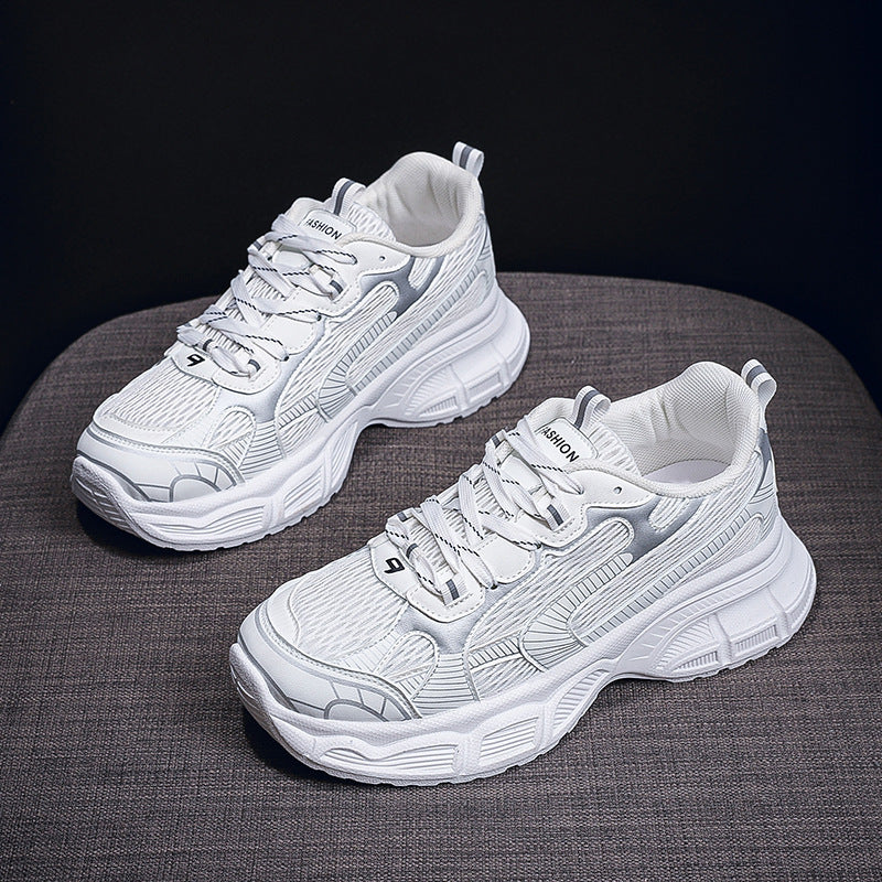 Damen Sportliche Chunky Sneakers mit dämpfender Sohle und atmungsaktivem Obermaterial R&B