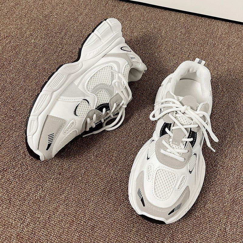 Damen Sportliche Lauf Sneakers mit atmungsaktivem Obermaterial und dämpfender Sohle R&B