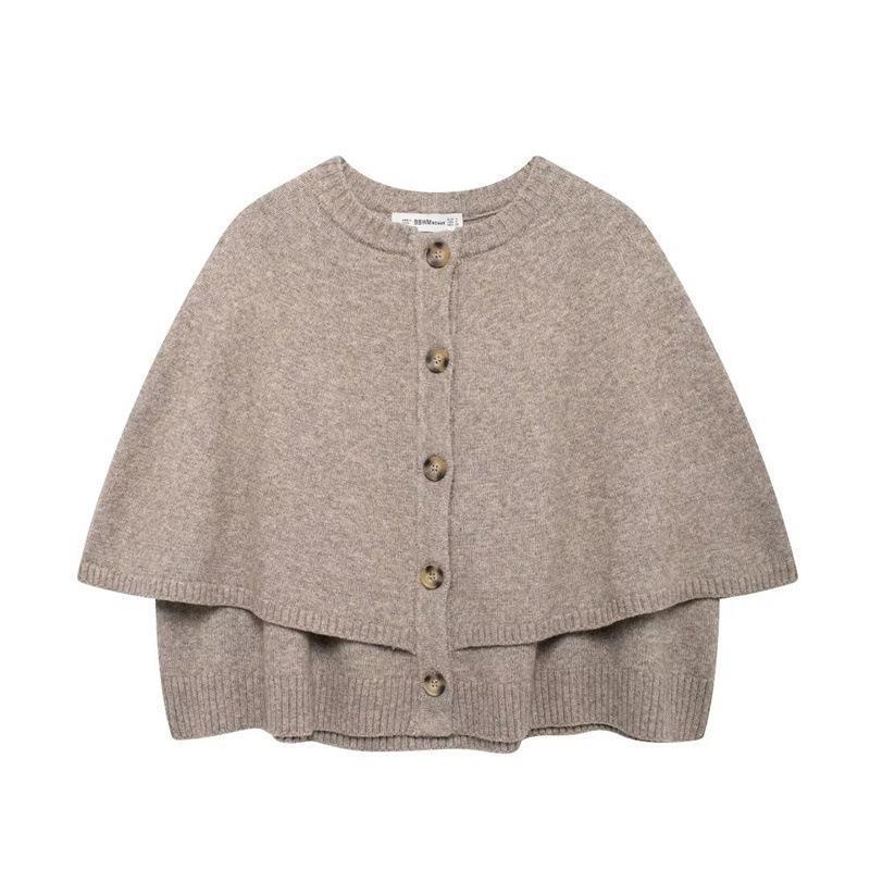 Damen modischer Umhangpullover R&B