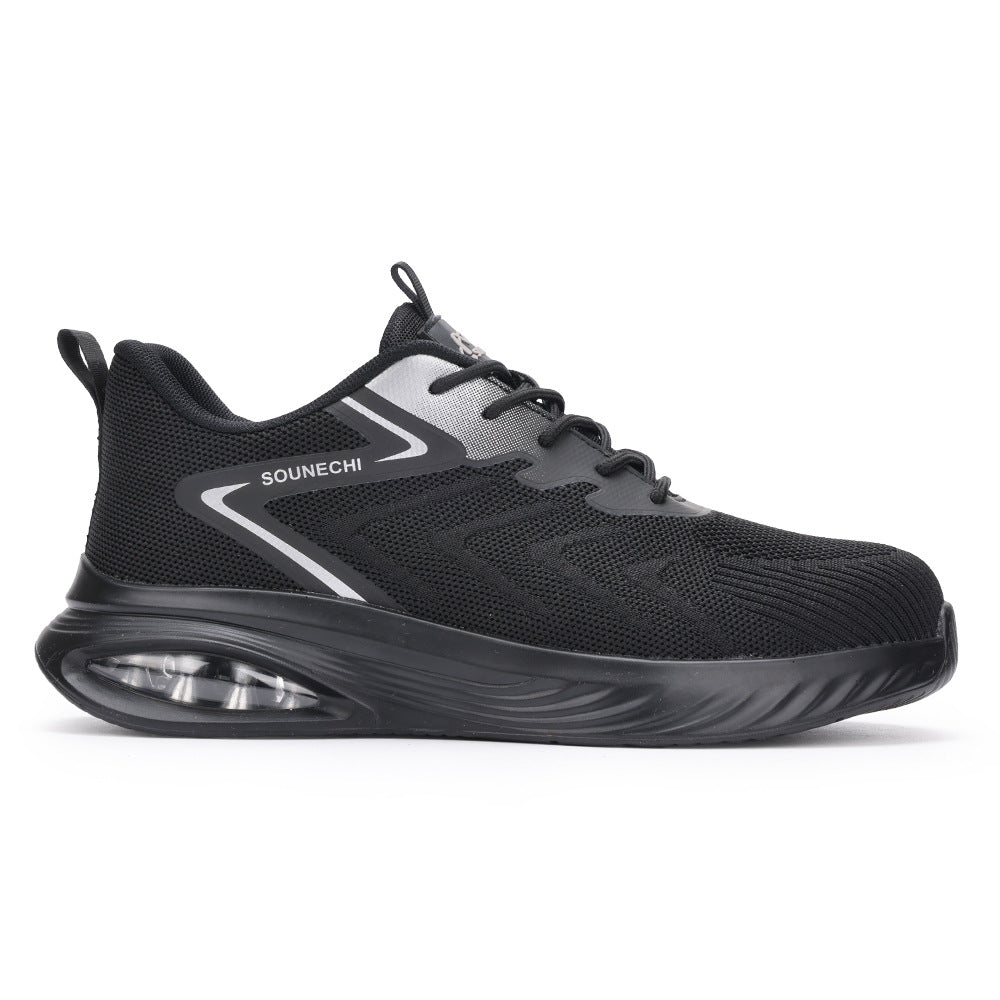 Herren bequeme Laufschuhe mit atmungsaktiver Mesh-Oberfläche und dämpfender Sohle R&B