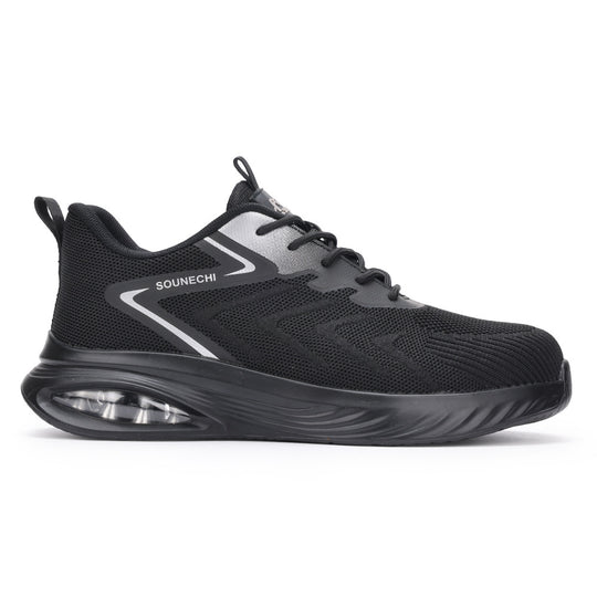 Herren bequeme Laufschuhe mit atmungsaktiver Mesh-Oberfläche und dämpfender Sohle R&B