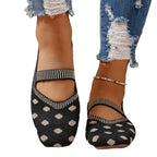Damen Bequeme und stylische Ballerinas mit elastischem Riemen R&B
