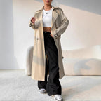 R&B | Stilvoller Damen Trenchcoat mit Doppelter Knopfreihe