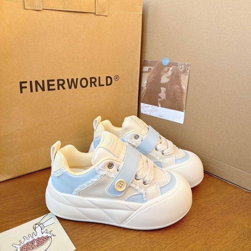 Damen Sneakers mit praktischer Klettverschluss-Technologie von R&B