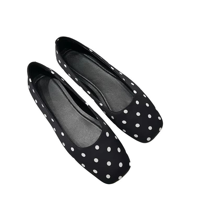 Damen Ballerinas mit klassischem Punkte-Design R&B