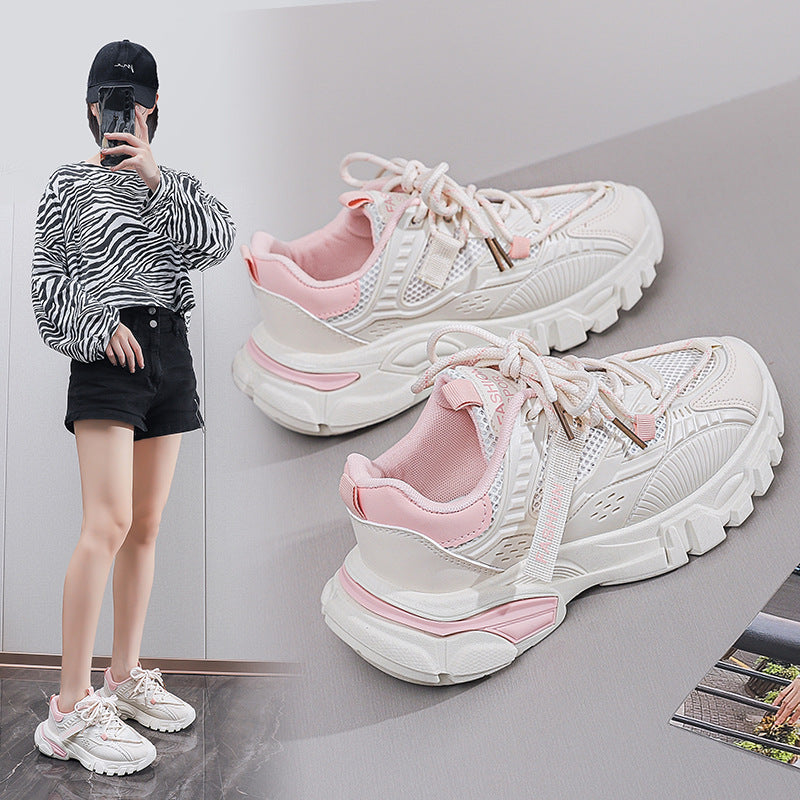 Damen Sportliche Chunky Sneakers mit atmungsaktiver Konstruktion R&B