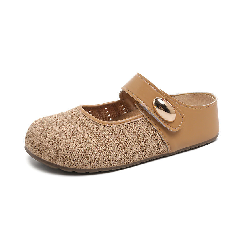 Damen Bequeme Ballerinas mit verstellbarem Riemen R&B