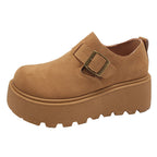 Damen Clogs mit dekorativem Schnallen-Design und rutschfester Sohle