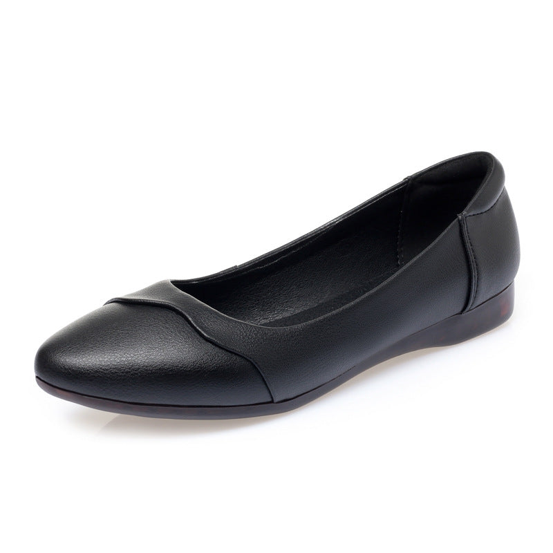 Damen elegante und komfortable Flatschuhe mit geschlossener Spitze R&B