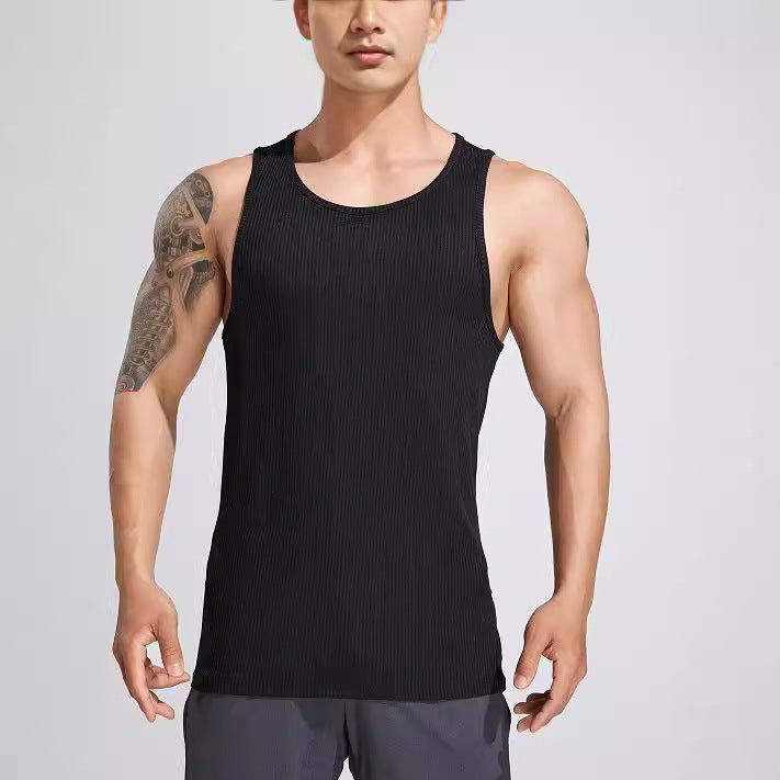 Damen Sportliches Tanktop aus leichtem Rippenmaterial R&B