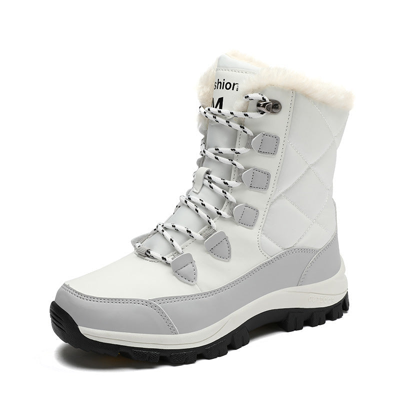 Damen Isolierte Winterstiefel mit rutschfester Sohle und kuscheligem Innenfutter R&B