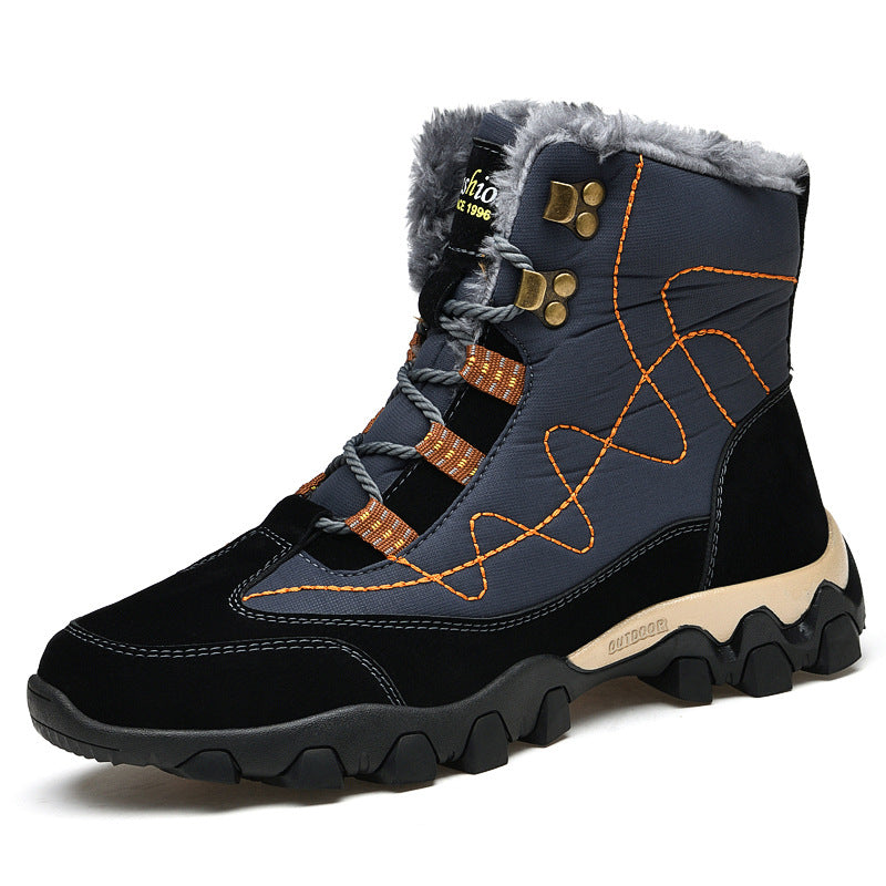 Damen robuste Wanderstiefel mit isolierender Innenfutter R&B
