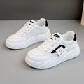 Damen modische Chunky Sneakers mit elegante Oberflächenstruktur R&B