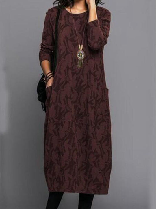 Damen Longsleeve Kleid im eleganten Layering-Stil Heidi-Mode
