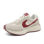 Damen sportliche Sneakers mit atmungsaktivem Obermaterial und dämpfender Sohle R&B