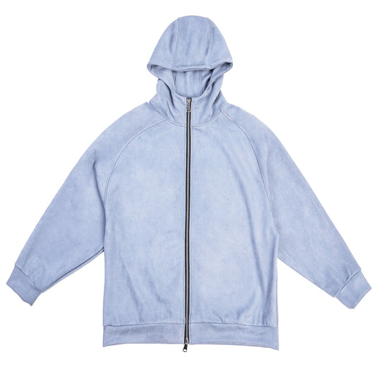 Damen Fleece-Hoodie mit praktischer Reißverschlussfront und komfortablem Schnitt R&B