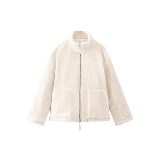Damen Kuschelige Fleecejacke R&B