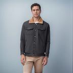 Herren Jacke mit Wendefunktion und Fleecefutter R&B