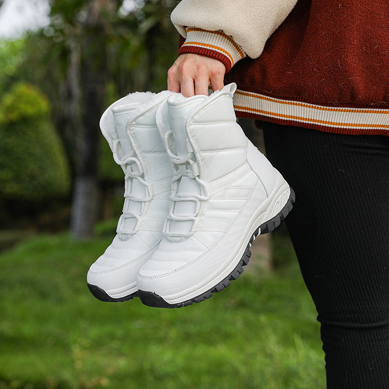 Damen Winterstiefel mit isolierendem Futter und rutschfester Sohle R&B