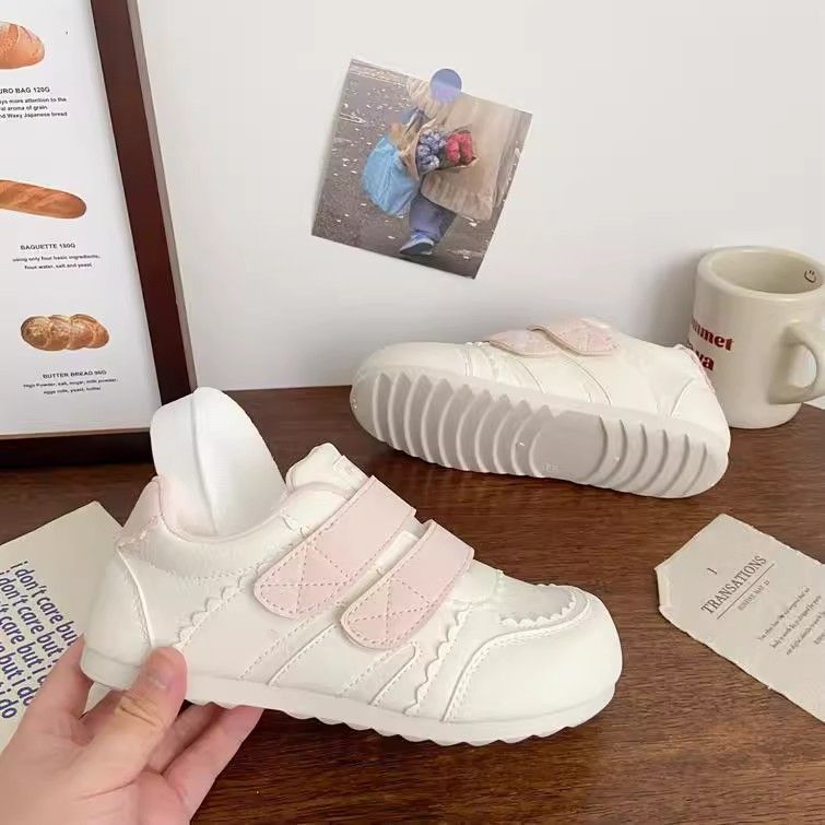 Damen Kinder Sneaker mit praktischem Klettverschluss