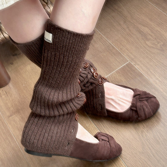 Damen Ballerinas mit elegantem Schleifenakzent und weichem Veloursleder R&B